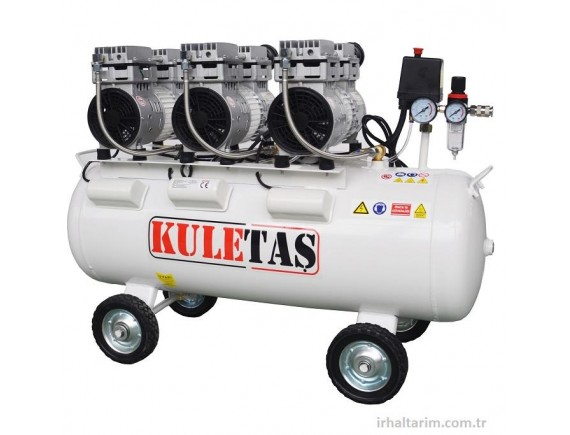 KULETAŞ 70 LİTRE SESSİZ YAĞSIZ HAVA KOMPRESÖRÜ