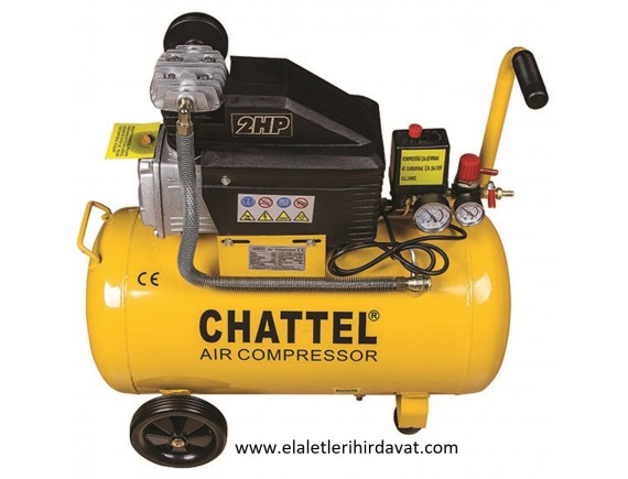 CHATTEL  CHT1252 YAĞLI HAVA KOMPRESÖRÜ 8 BAR