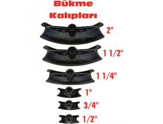 CHATTEL CHT 3072 BORU BÜKME KALIPLARI 1 1/4"