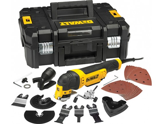 DEWALT DWE315KT ÇOK AMAÇLI ZIMPARA,KESME VE RASPALAMA MAKİNESİ 300 W