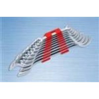İZELTSAŞ 0100002112 12'Lİ İKİ AĞIZ KISA BOY ANAHTAR TAKIMI (06x32 MM)