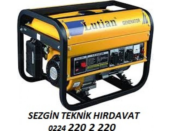 LUTIAN 3600 BENZİNLİ JENAERATOR 220V 6.5HP