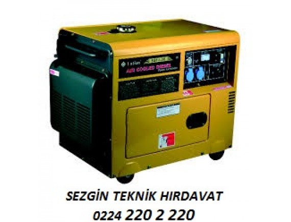 LUTIAN 5GF-LDE DİZEL KABİNLİ MARŞLI  JENARATÖR 220V