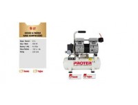 PROTER P1KO420 9 LT. 550W YAĞSIZ-SESSİZ HAVA KOMPRESÖRÜ