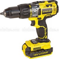 STANLEY STDC18V LHBK 2A LİON DARBELİ ŞARJLI MATKAP