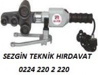 Vira gepard F2010 plastik boru kaynak makinası